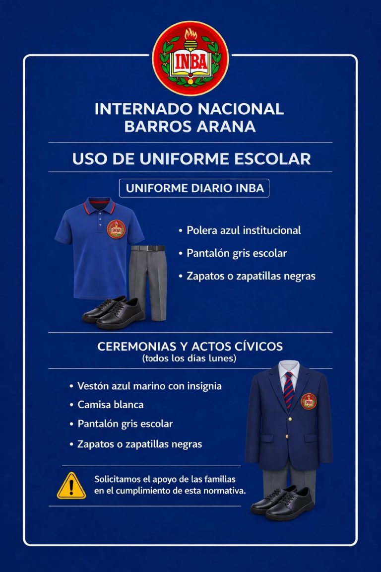 Uniforme escolar INBA